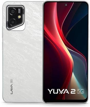 LAVA Yuva 2 5G (Marble White, 128 GB)